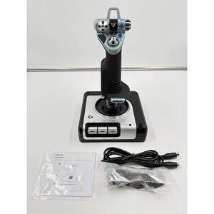 Logitech G Saitek X52 Pro Flight Control System Simulator Joystick Only